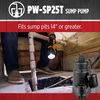 Red Lion 1/4HP 1900 GPH Sump Pump with Tethered Float Switch, small image number 5