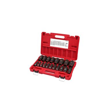 Milwaukee M18 FUEL 1/2 Inch High Torque Impact Wrench Combo Kit, 19-Piece Socket Set Bundle, large image number 10