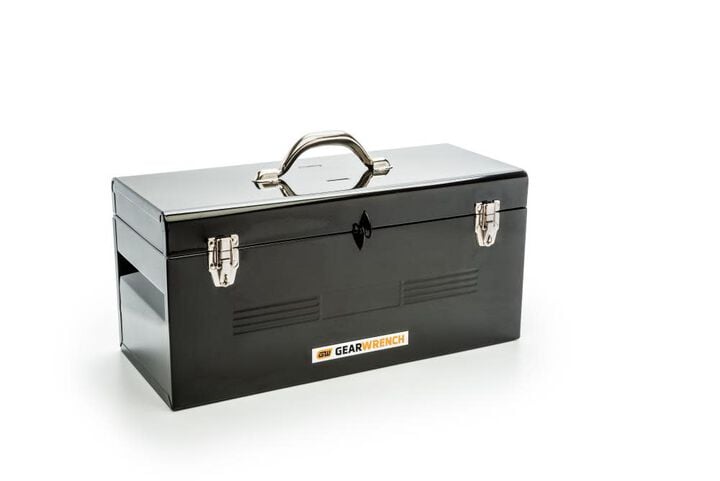 GEARWRENCH Tool Storage 19 In. Black Steel Tote Box, large image number 3