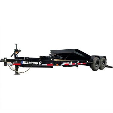 Diamond C 24 Ft. x 82 In. Low Profile Hydraulically Dampened Tilt Trailer