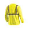 Occunomix Hi-Vis Yellow Class 2 Classic Wicking Birdseye T-Shirt Long Sleeve 2X, small image number 2