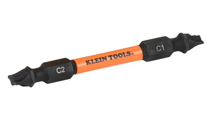 Klein Tools Replacement Bits, ProFlex #1 Combo and #2 Combo, 2 Pieces, large image number 1