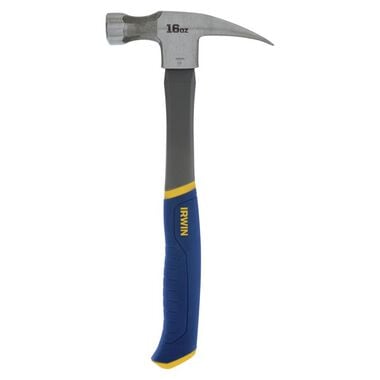 Irwin 16-oz Smoothed Face Steel Framing Hammer
