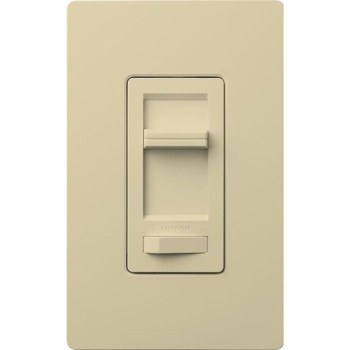 Lutron Lumea LED+ 120V 150W 1P Gloss Ivory 3-Way Dimmer Switch