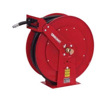 Reelcraft 1 In. x 50 Ft. Spring Retractable Fuel Hose Reel with Hose Steel, large image number 0