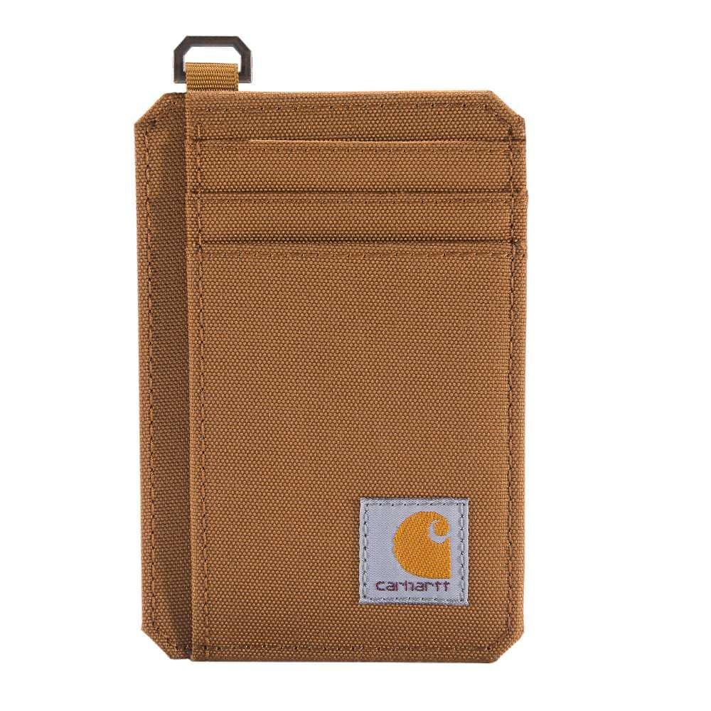 Carhartt Brown 700D Nylon Duck Front Wallet, large image number 1