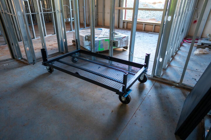 Southwire Caged Security Cart Knock Down Stor Mac 60in 1500lb Capacity, large image number 3