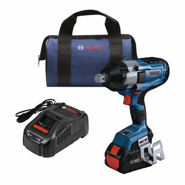 Bosch PROFACTOR 18V Connected 3/4in Impact Wrench Kit with Friction Ring & Thru-Hole