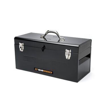 GEARWRENCH Tool Storage 19 In. Black Steel Tote Box