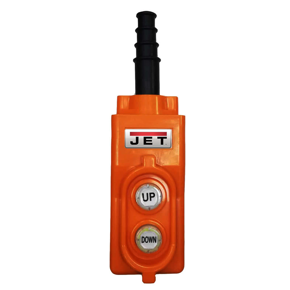 JET 24V 2 Push Button Control Pendant with 15 Ft Cord, large image number 1