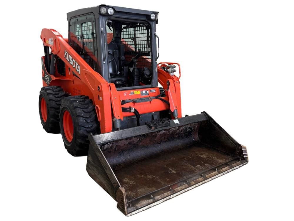 Kubota SSV75PHC 73.2HP Wheeled Skid Steer Loader Used 2019