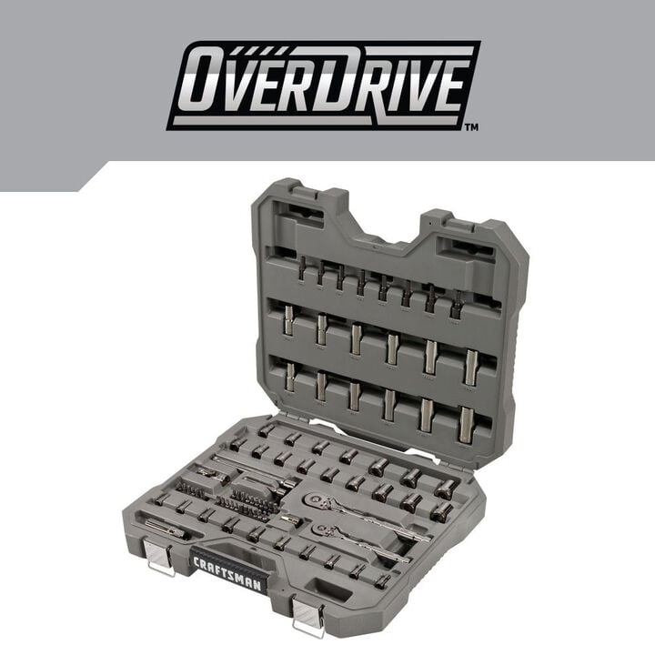 CRAFTSMAN OVERDRIVE Mechanics Tool Set, 80 Pieces, large image number 2