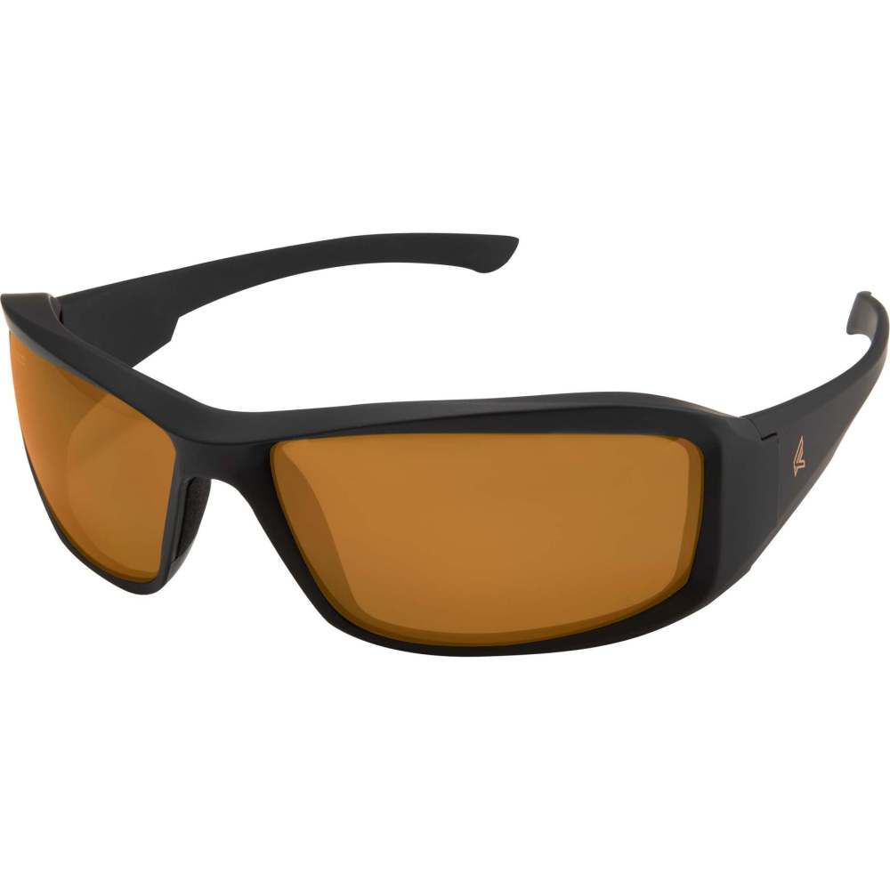 Edge Brazeau Black Frame Polarized Copper Lens - TXB235