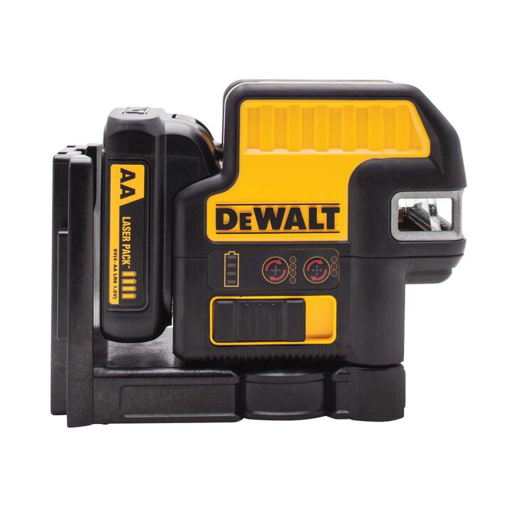 DEWALT 12 V 5 Spot + Cross Line Red Laser