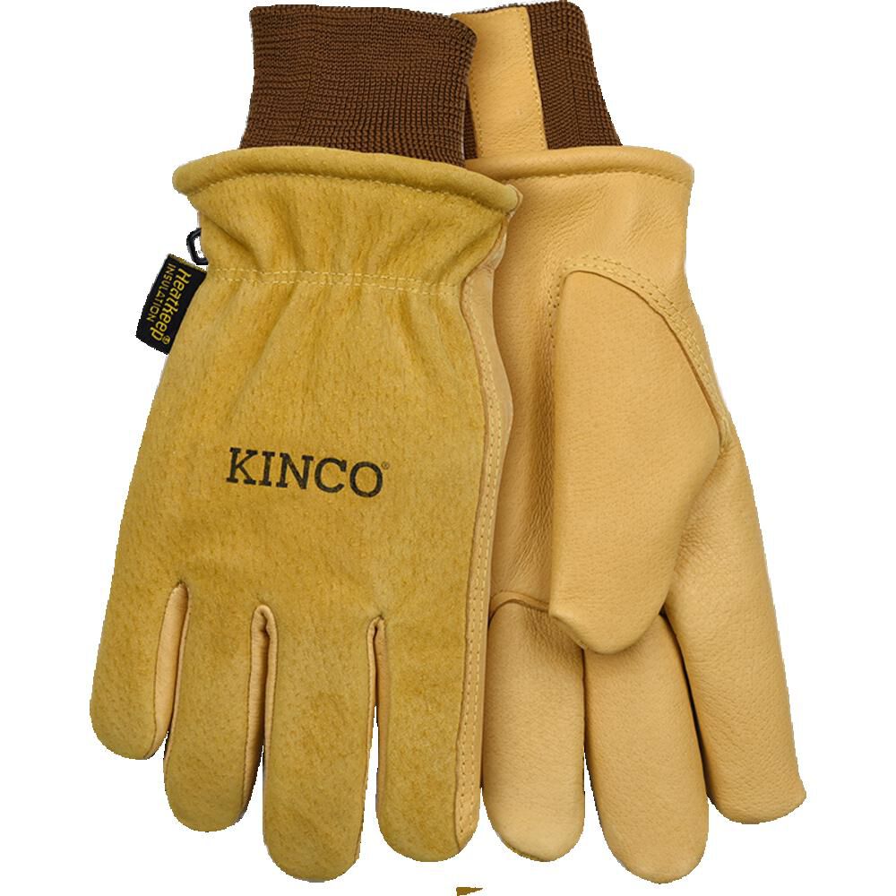Kinco Premium Grain & Suede Pigskin Driver Gloves Size XL – 94HK-XL
