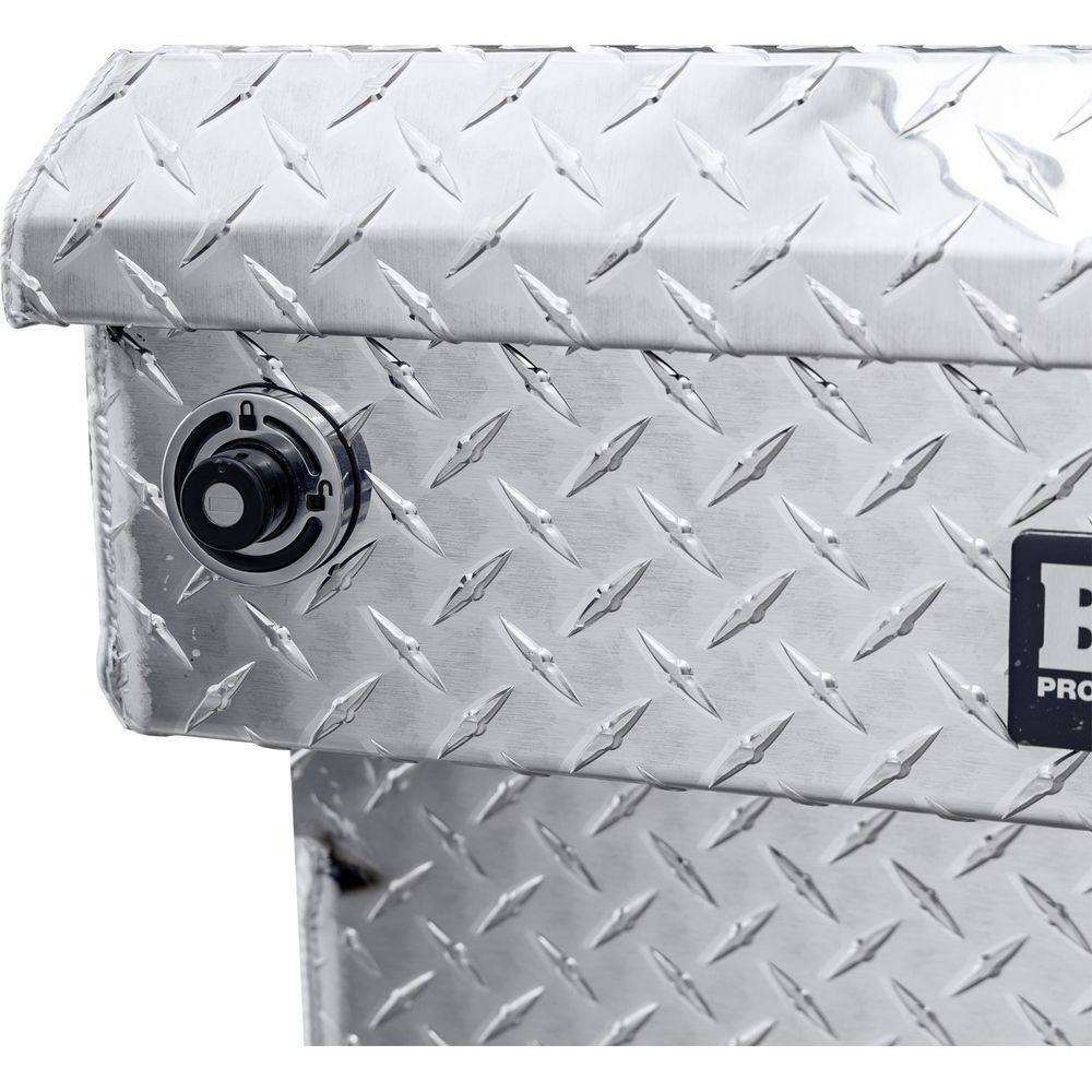 Buyers Products Company 23 Inch x 27 Inch x 71 Inch Diamond Tread Aluminum Crossover Truck Box, large image number 9