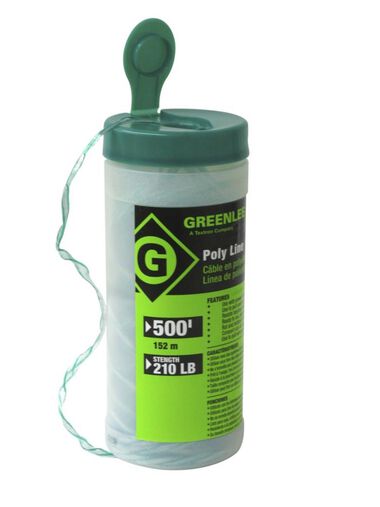 Greenlee 500 Ft. Poly Fishing Line Spiral Twine, large image number 1