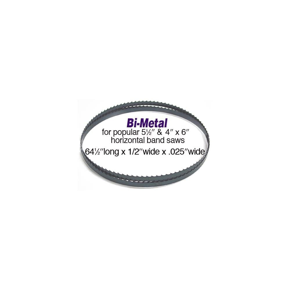 Olson Saw Company Bi-Metal TPI Band Saw Blade 64.5 x 0.5 x 0.025 in 10/14 TPI Band Saw Blade, large image number 2
