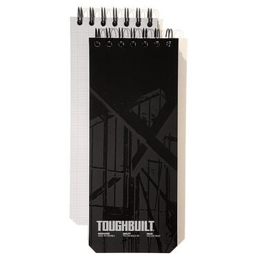 Toughbuilt Grid Notebooks Medium 2pk