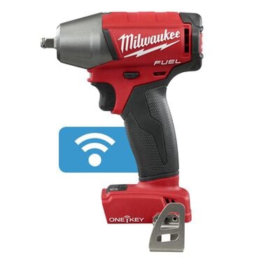 Milwaukee M18 FUEL 3/8 in. Compact Impact Wrench with Friction Ring with ONE-KEY (Bare Tool)