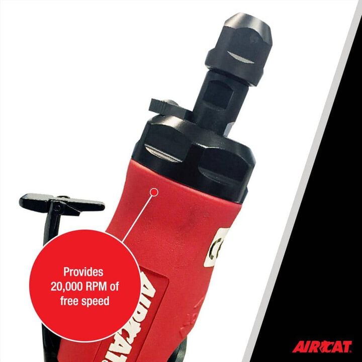 AIRCAT 0.75 HP Pneumatic Reversible Die Grinder, large image number 4