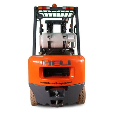 Heli Americas Forklift 5000# Load Capacity 185in TSU Dual Fuel with Kubota Engine and Non-Marking Tires, large image number 11