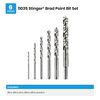 Spyder Assorted Brad Point HSS Twist Drill Bit Set, 1/8 - 1/2 Inch, 6 Pieces, small image number 3