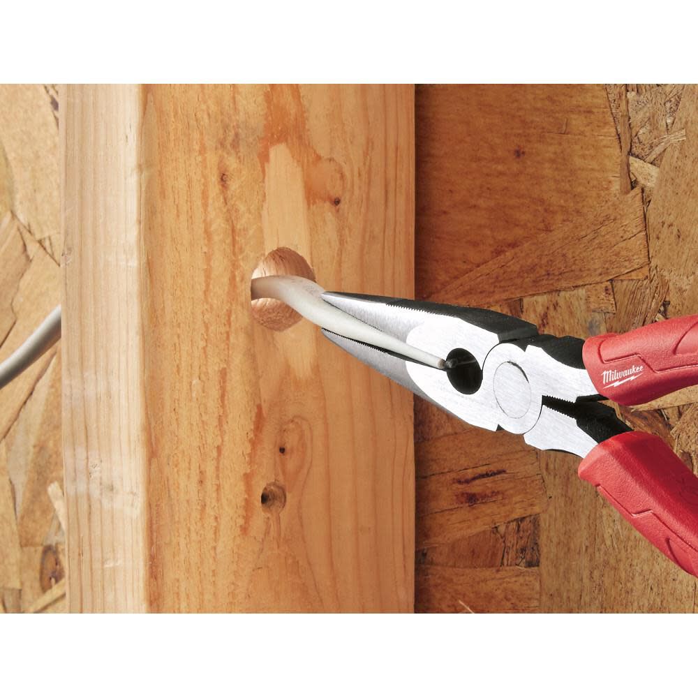 Milwaukee 8 In. Long Nose Pliers, large image number 8