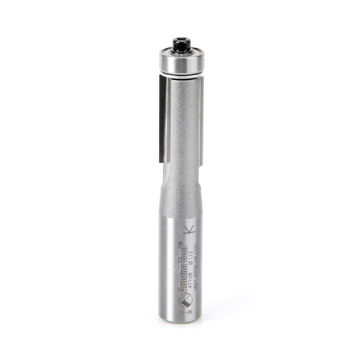 Amana Tool 1/2 x 1 x 3-1/4 Inch Carbide Flush Trim Router Bit