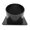 Big Horn 4 Inch Black ABS Plastic Dust Port with 4 Mounting Holes, small image number 4