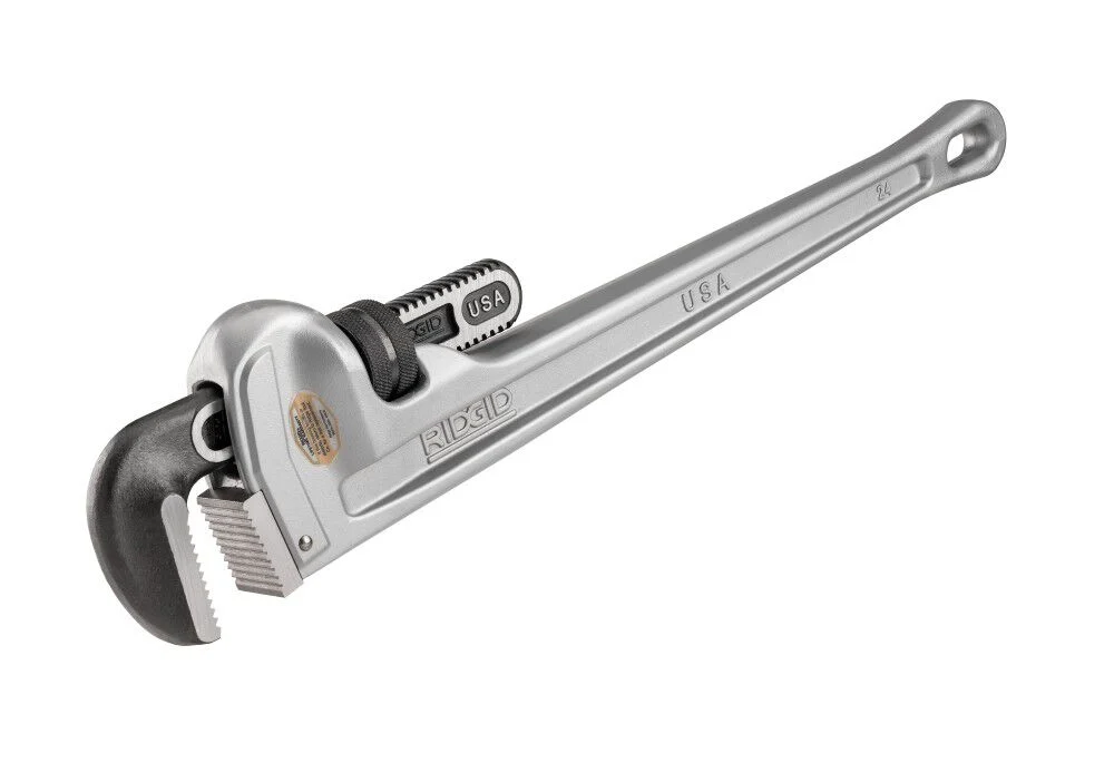 Ridgid 24 Inch Aluminum Straight Pipe Wrench, large image number 1