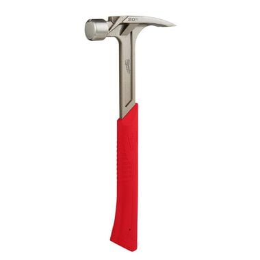 Milwaukee 20oz Smooth Face Rip Claw Hammer, large image number 0