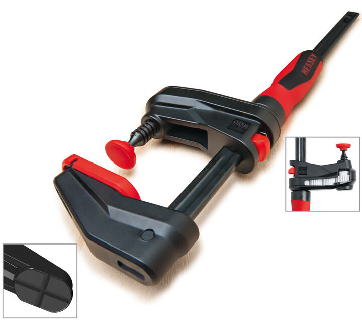 Bessey GearKlamp 2-3/8 Inch Throat 450 Lbs. Clamping Force, large image number 2