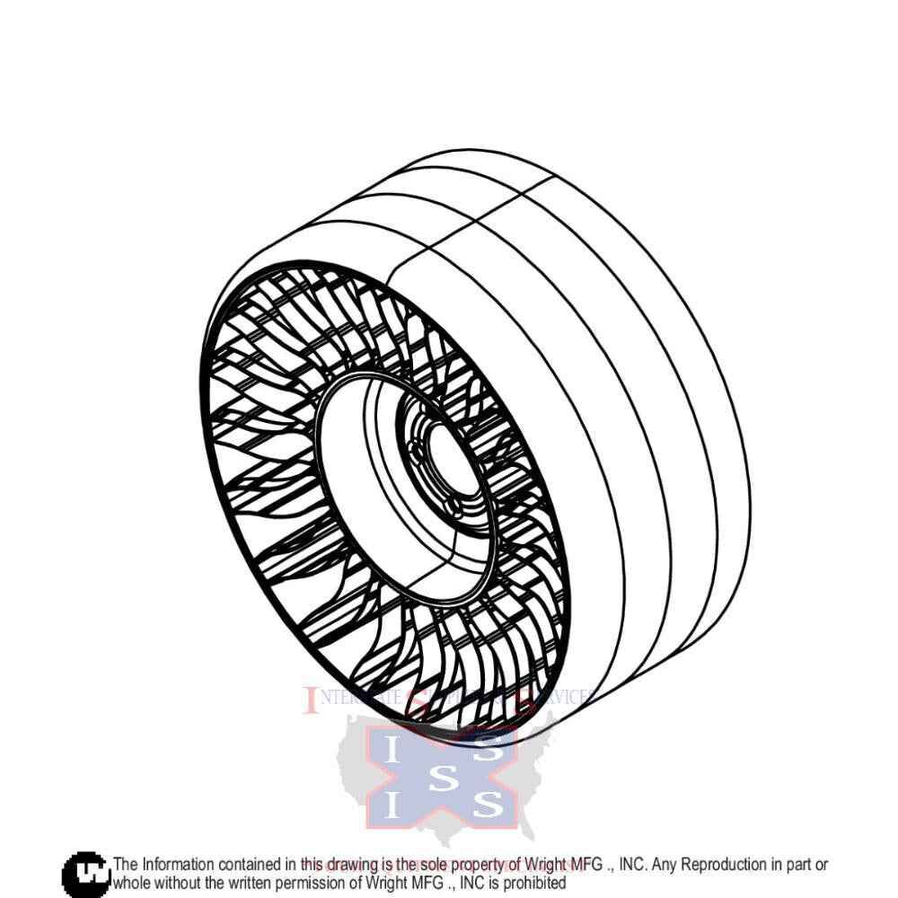 WRIGHT Michelin X Tweel Turf 24 x 12 Inch Mower Tire, large image number 4