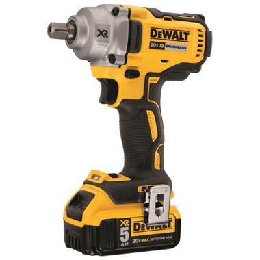 DEWALT 20V MAX XR 1/2in Impact Wrench with Detent Pin Anvil Kit, large image number 2