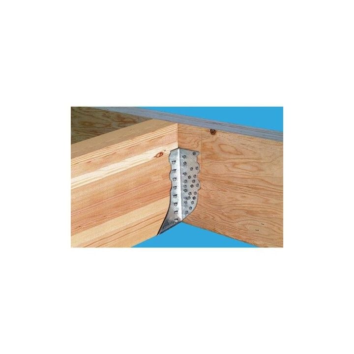 Simpson Strong-Tie 12 Gauge Galvanized Heavy Girder Joist Hanger with (16) SD10212, large image number 1