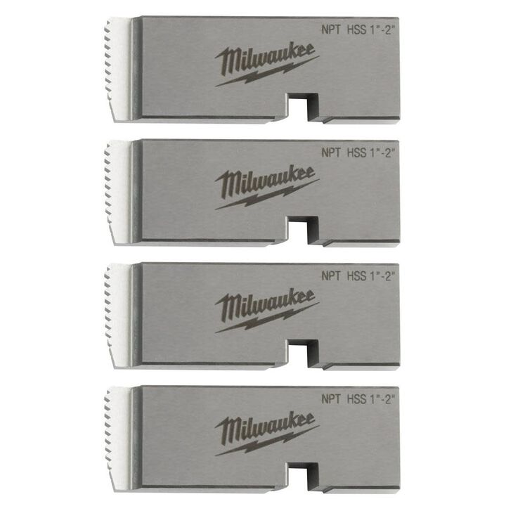 Milwaukee 1inch-2inch Universal Pipe Threading Dies HIGH SPEED FOR STAINLESS NPT, large image number 0