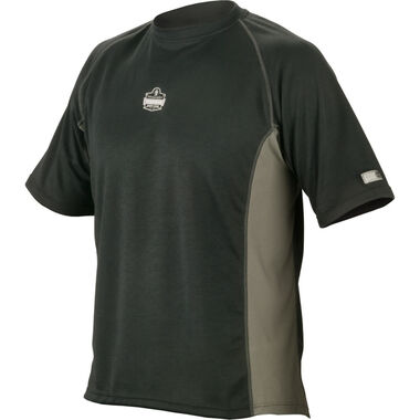 Ergodyne Core 6420 All Season Short Sleeve Black Shirt - XL