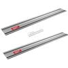 Milwaukee Track Saw 55inch Guide Rail 2pk with Rail Connector Bundle, small