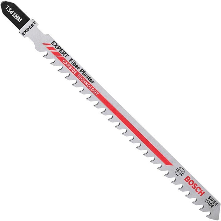 Bosch Jig Saw Blade 5 1/4in 6 TPI Carbide Edge for Fiber and Plaster T Shank, large image number 0