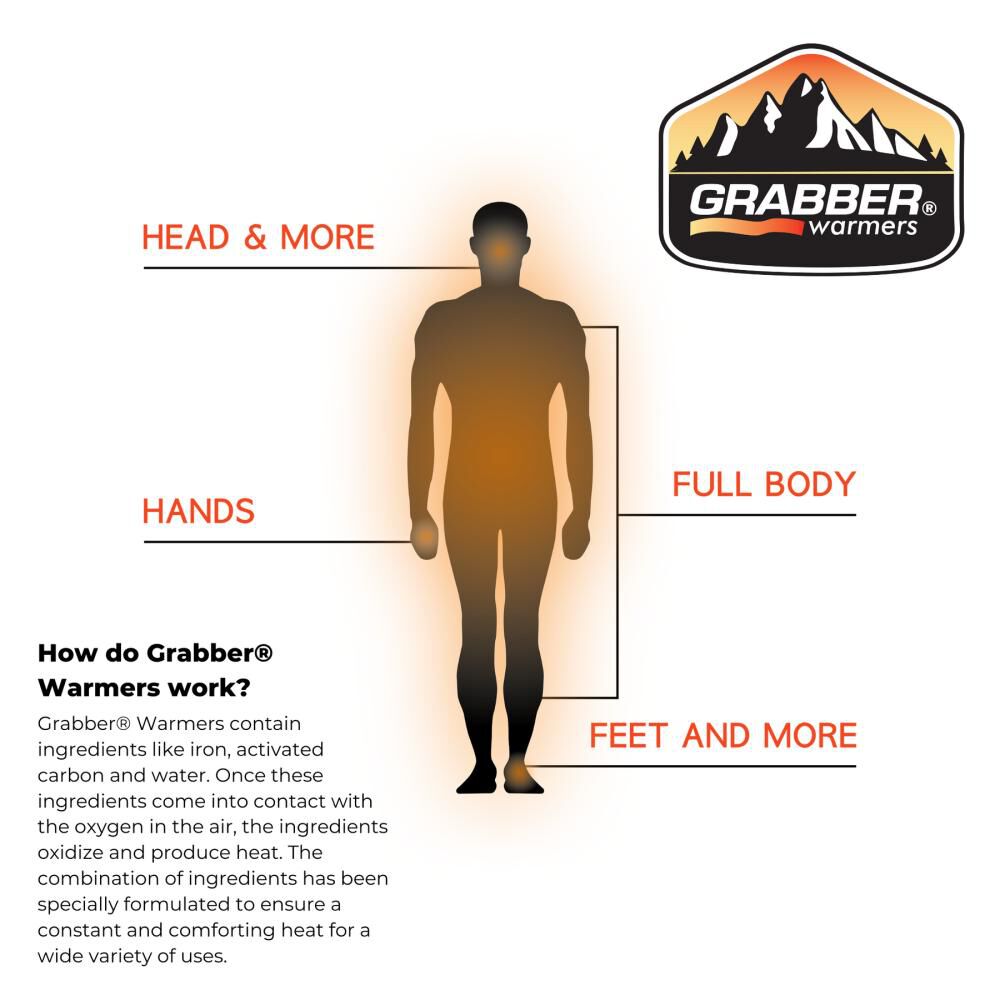 Grabber Warmers 6+ Hour Adhesive Toe Warmer 8 Piece Bundle, large image number 5