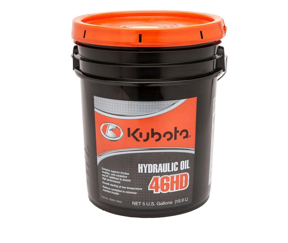 Kubota Parts 5 Gallon Pail HYD 46HD Liquid Anti-Wear Hydraulic Oil, large image number 1