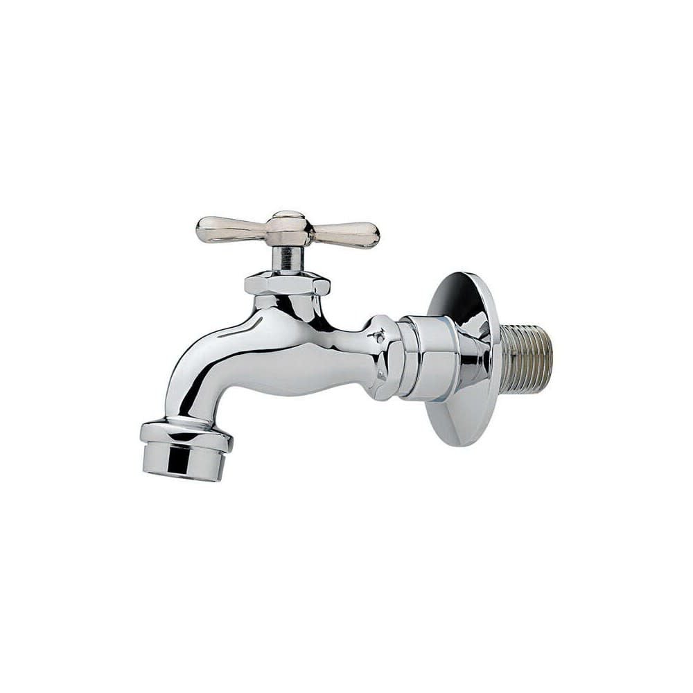 Homewerks Utility Kitchen Faucet Polished Chrome 1 Handle, large image number 1