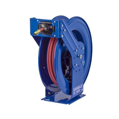 Coxreels Supreme Duty Spring Rewind Hose Reel for Air/Water 3/8in I.D. 100' Hose 300 PSI