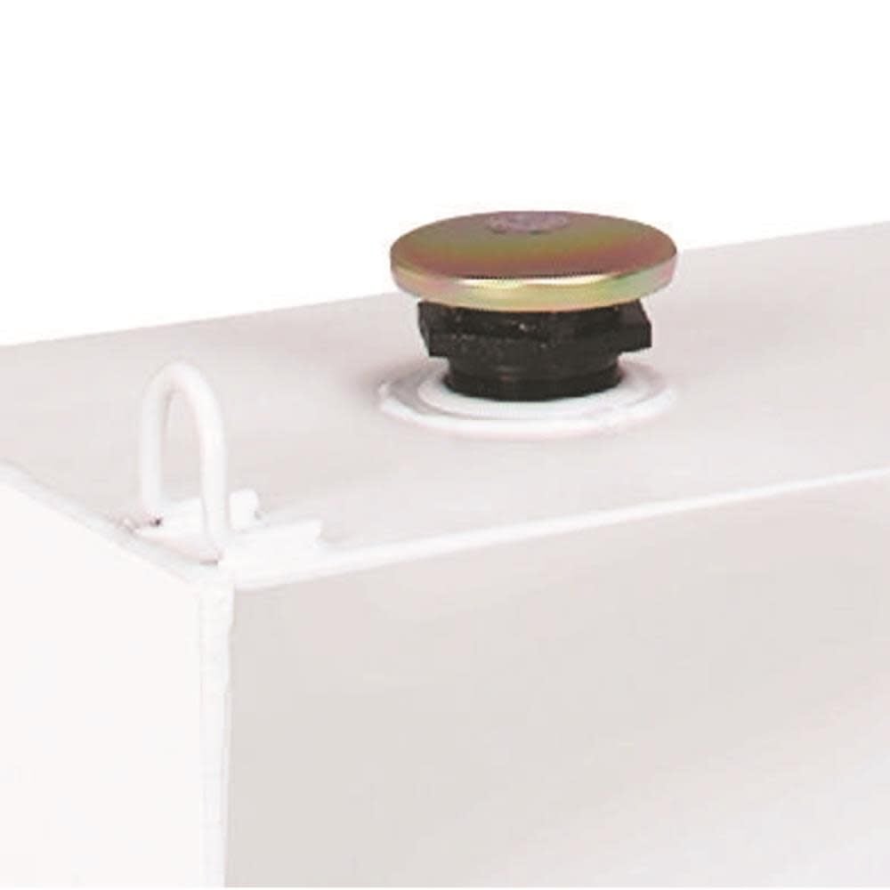 Crescent JOBOX Steel Transfer Tank, 85 Gallon L-Shaped, Black, large image number 3