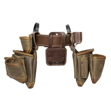 Duluth Pack Contractor Tool Belt Leather 28in-42in S/M