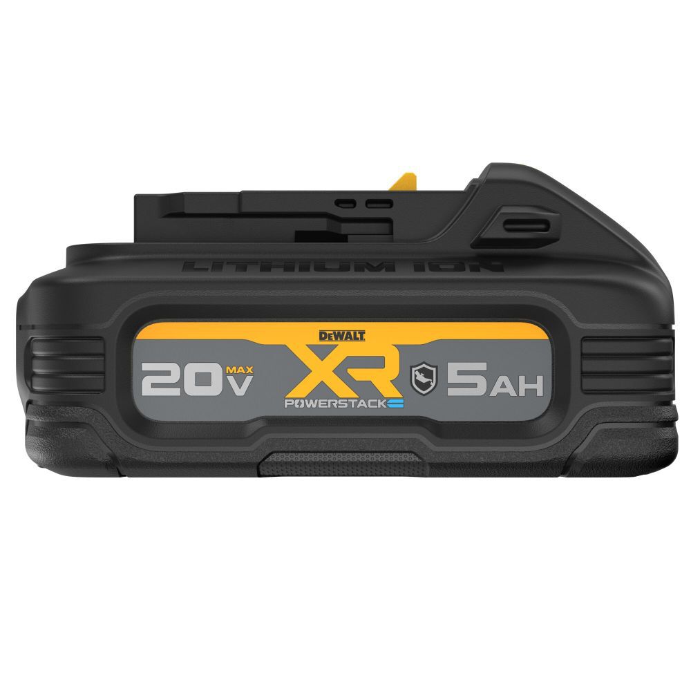 DEWALT 20V MAX XR POWERSTACK 20V 5Ah Oil Resistant Lithium Ion Power Tool Battery Pack with Fuel Indicator, large image number 8