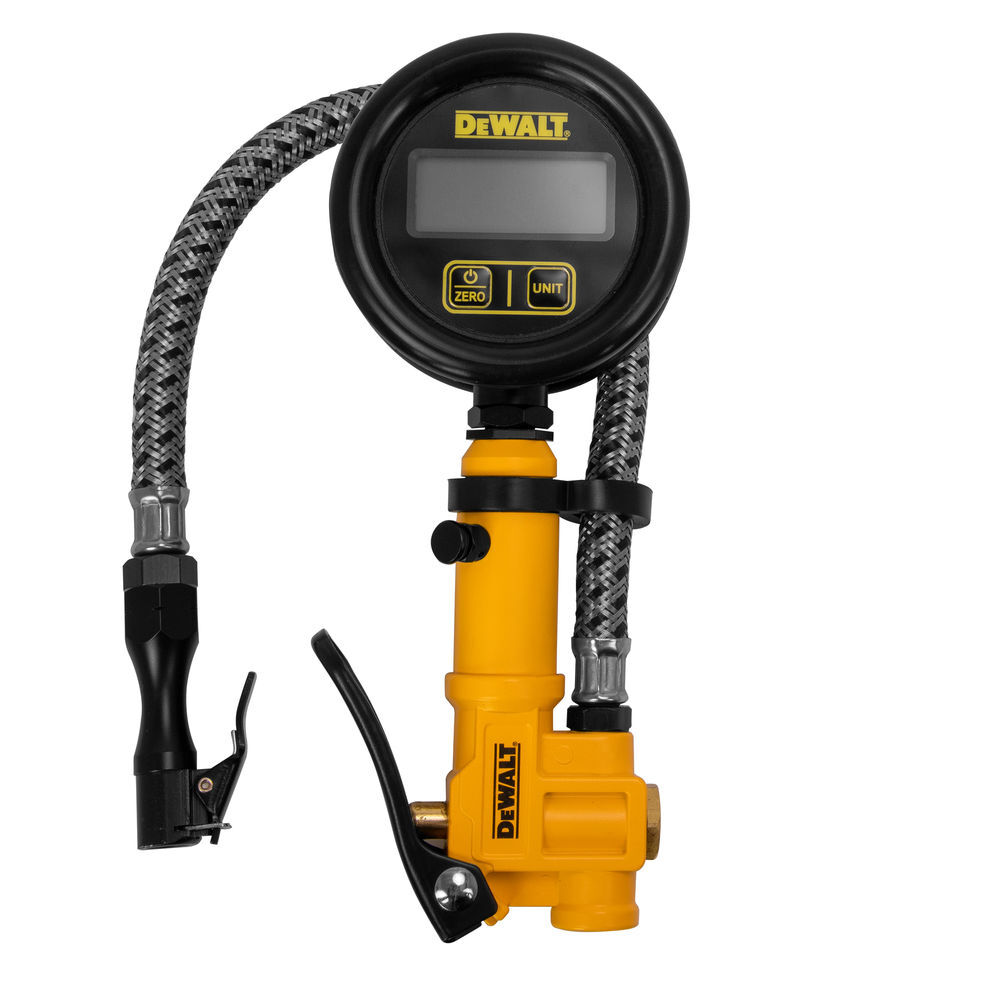 DEWALT 2 1/2 Inch Digital Inflator with 12 Inch Braid Hose, large image number 2