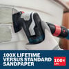 Bosch Starlock Oscillating Multi-Tool Carbide 40 Grit Delta Sanding Pad, small image number 4