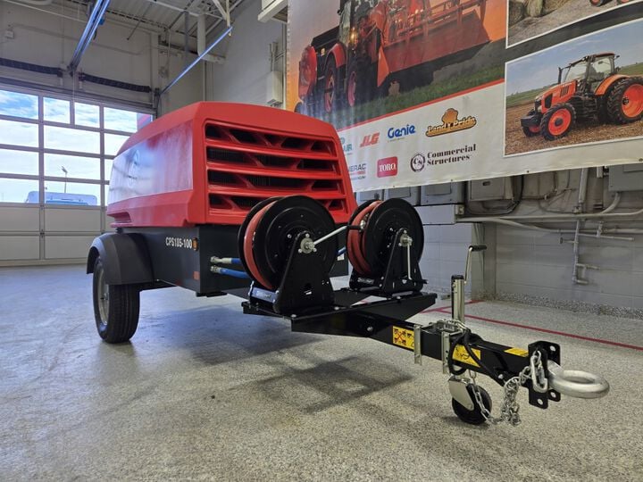 Chicago Pneumatic CPS 185-100 Towable 185 CFM Portable Diesel Powered Air Compressor , large image number 3